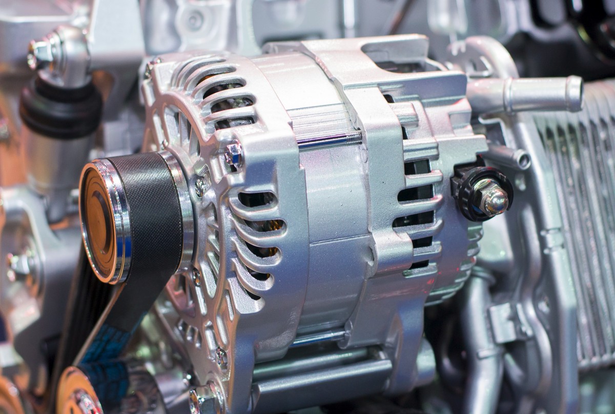 starter motor of a car